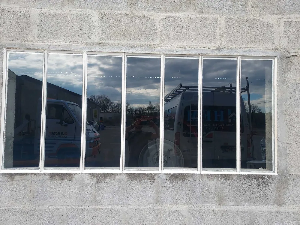 Pose de fenêtres à Cassen